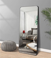 Vente en gros de miroirs de sol sur pied en argent noir et or de haute qualité