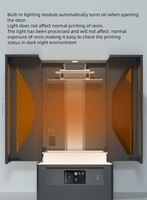 Nueva impresora 3D de grado industrial de 14 pulgadas, cama de aluminio USB de nivelación automática de resina 16K HD, 1 año de garantía, pantalla LCD Mono Dental de joyería