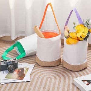 มีให้เลือก 10 สี กระเป๋าหูหิ้วลายหูกระต่ายอเนกประสงค์ กระเป๋าเก็บของใช้ในบ้าน กระเป๋าใส่ขนมวันอีสเตอร์สำหรับเด็ก - Product Image 4