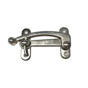 WEKIS Paquete de 2 Pestillos de Seguridad para Puertas, Tipo Barra Oscilante, a Prueba de Niños, Duraderos, para Uso Interno, de Acero Inoxidable, Hierro, Zinc, Latón, Dorado - Product Image 6