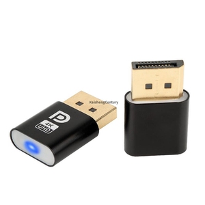 Adaptador de Pantalla <span class=keywords><strong>Virtual</strong></span> 4K DisplayPort (DP) Dummy Plug, Emulador EDID, Accesorio para PC, <span class=keywords><strong>Tarjeta</strong></span> de Video, Simulador de Pantalla Invisible - Product Image 2