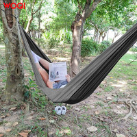 WOQI Hamac portable en nylon léger pour le camping en plein air