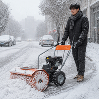 Souffleuse-ramasseuse de neige autotractée à transmission intégrale Loncin 15HP 420cc pour usage commercial