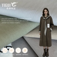 Tissu en coton et nylon tissé sergé léger et respirant, teint uni, nouvelle mode printemps-été, 65 % coton, 35 % nylon, pour vêtements
