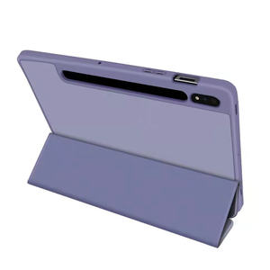 Custodia Tri-fold per Samsung Galaxy <span class=keywords><strong>Tab</strong></span> <span class=keywords><strong>S8</strong></span> <span class=keywords><strong>Plus</strong></span> S7 FE S6 Lite A8 A7lite custodia magnetica per Slot per penna con portamatite - Product Image 4