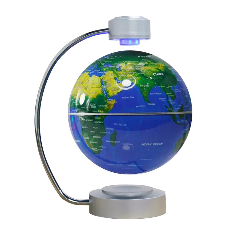 LED Light Illuminated Magnetic Levitation Globe