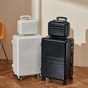 Juego de Maletas Resistentes a Impactos de 28 Pulgadas + 12 Pulgadas con Candado, Ligeras, para Viajes de Placer, Verano 2024, Exclusivo para Comercio Transfronterizo - Product Image 3