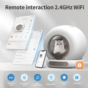 <span class=keywords><strong>Caja</strong></span> de <span class=keywords><strong>arena</strong></span> <span class=keywords><strong>para</strong></span> <span class=keywords><strong>gatos</strong></span> automática de nuevo diseño, autolimpieza con aplicación remota, control de olores con certificados, <span class=keywords><strong>caja</strong></span> de <span class=keywords><strong>arena</strong></span>, <span class=keywords><strong>caja</strong></span> de <span class=keywords><strong>arena</strong></span> eléctrica - Product Image 3