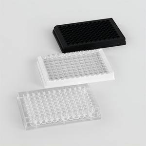 Cotaus Cadre noir en plastique jetable Plaque <span class=keywords><strong>Elisa</strong></span> 96 puits stérile à liaison élevée pour laboratoire pcr - Product Image 6