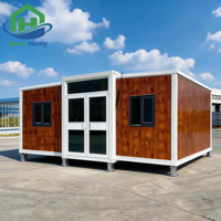 Casa Contenedor Prefabricada Portátil OEM ODM de Venta Directa, Expandible, de 40 y 20 Pies, Casa Pequeña Portátil de Fábrica