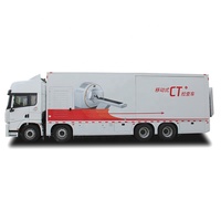 Véhicule médical mobile SHACMAN, ambulance, laboratoire d'examen radiologique DR et CT, véhicule de secours d'urgence pour la santé publique