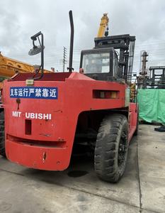 Mitsubishi fd300 30 toneladas montacargas diesel usado Hyunda 3t elevador con postes triples - Product Image 1