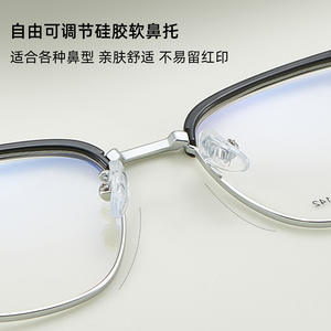 Monturas de Gafas Ovaladas K52318 53-20-142, Ligeras, de Aleación TR, Montura Completa, Unisex, Lentes de Resina, Origen Danyang - Product Image 5