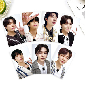 7 Unids/Set KPOP <span class=keywords><strong>JUNGKOOK</strong></span> TAEHYUNG 2017 WVS Ver Photocard JIMIN JIN RM SUGA Doble Cara Selfie Lomo Tarjetas Fans Colección Regalo - Product Image 3