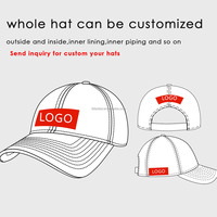 Gorra de Béisbol Estilo Cowboy con Visera de Mezclilla Lavada de 5 Paneles y 2 Tonos, con Logotipo Bordado Personalizado, Retro Vintage, Ajustable con Cierre a Presión