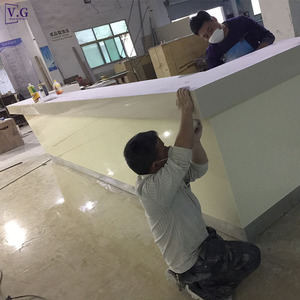 โต๊ะเคาน์เตอร์บาร์ที่ทำจากหินจากคอร์เซียนสำหรับร้านอาหารบ้าน - Product Image 4