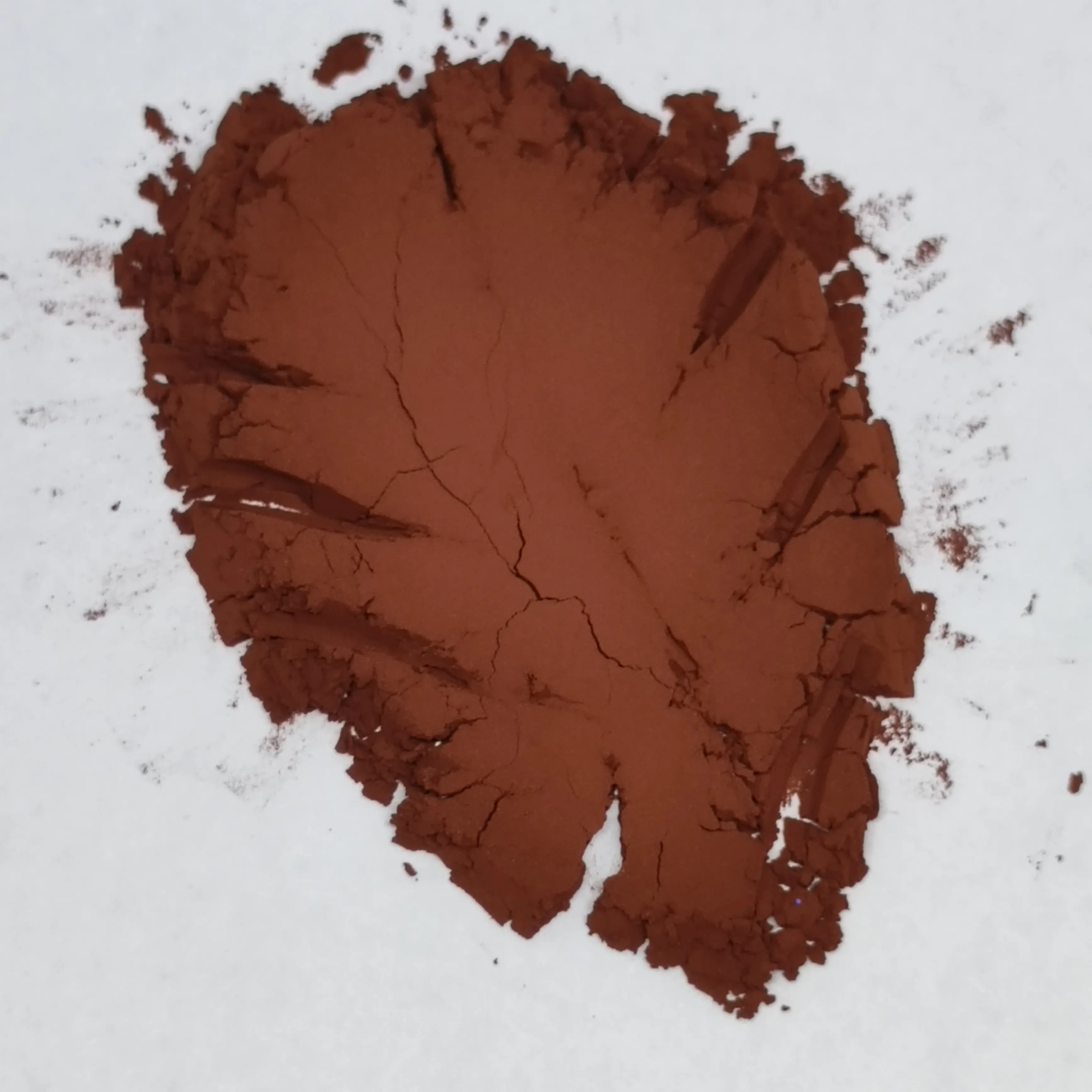 China diseño al por mayor esmalte mancha rojo marrón pigmento BY-121