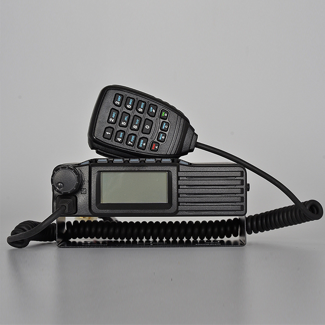 Mobile Radio VHF UHF Car Walkie Talkie With Encryption Function Vehicle Mounted Two Way Long Range Communication