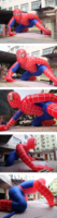 Ballon gonflable Spiderman géant personnalisé pour décoration de fête à thème, avec tissu Oxford et couleurs sur mesure