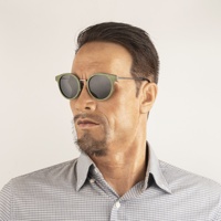 Lunettes de soleil classiques en métal et bois de qualité supérieure, unisexes, pour femmes, lunettes d'éclipse solaire, lunettes de sport pour femmes