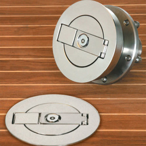 Clip de suelo para entrada de agua y combustible de barco, de acero inoxidable 316, para accesorios de yate. - Product Image 1