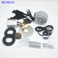 Kit Sepeda Listrik 24V/36V 450W, Kit Konversi Sepeda Listrik, Cocok untuk Kebanyakan Sepeda 21/24 Speed, Menggunakan Penggerak Rantai Sprocket Spoke