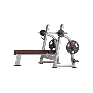 LMCC Machine de gymnastique de qualité supérieure Equipement de fitness Machine de presse de <span class=keywords><strong>banc</strong></span> de poitrine plate directe d'usine Equipement de gymnastique de <span class=keywords><strong>banc</strong></span> plat multiple - Product Image 2