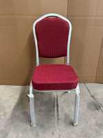 Chaises de banquet empilables en métal robustes de style ferme pour l'extérieur, idéales pour les restaurants, événements, mariages et hôtels (vente en gros)