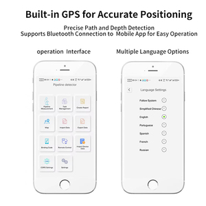 인기 판매 상품 H&C HY-8500A 광섬유 케이블 탐지기 지하 케이블 및 파이프 탐지기 HY-8500A - Product Image 5
