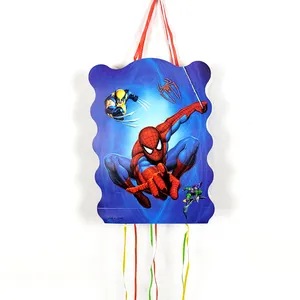 2023 nouveauté araignée voitures congelées sur le thème à la main Pinata décorations <span class=keywords><strong>de</strong></span> fête pour enfants pour les fêtes d'anniversaire et les événements - Product Image 1