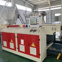 Machine d'extrusion de filaments pour filet de sport en HDPE, PP, nylon, filet de pêche rond en plastique, et tapis en verre plat