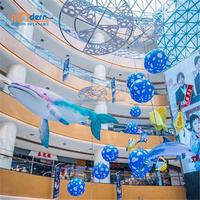 Offre Spéciale géant gonflable bleu requin baleine dauphin animal marin poissons pour la publicité
