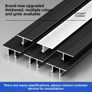 <span class=keywords><strong>Bande</strong></span> de garniture de couture d'ombre de <span class=keywords><strong>plafond</strong></span> suspendu moderne simple double <span class=keywords><strong>bande</strong></span> de bord de plaque de plâtre décorative d'alliage d'aluminium de type T - Product Image 4