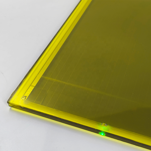 Panneaux solaires CdTe en verre BIPV à film mince sans cadre pour façade - Product Image 3