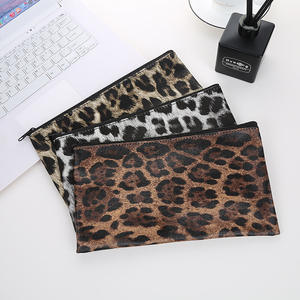 MOQ 100개 맞춤 인쇄 로고 지퍼 PU 가죽 지갑 남녀공용 컬러풀 머니 파우치 은행 보관 현금 입금 가방 - Product Image 6