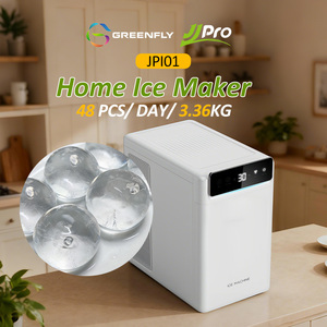 เครื่องทำน้ำแข็งทรงกลมแบบดิจิตอล GREENFLY JJPRO หน้าจอสัมผัสทรงกลมโปร่งใส สำหรับใช้ในบ้าน บาร์ ครัว - Product Image 6