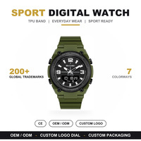 Montre de Sport Originale SKMEI 2796 pour Homme, en Plastique ABS Durable, Étanche 50M, Horloge Numérique, Montre-Bracelet Étanche, Vente en Gros