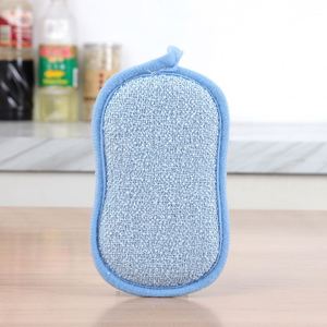 Éponge de nettoyage double face à absorption rapide pour la cuisine - Product Image 4