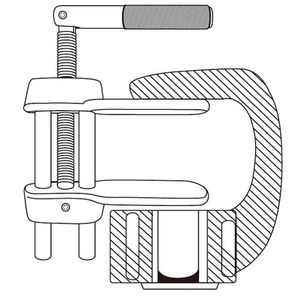Outils de rembobinage de disque de frein de véhicule Système de freinage Outil de réglage Installation de plaquette de frein à disque Jeu de retour de piston - Product Image 5