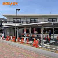 Système de montage en aluminium pour carport solaire, structure de support de canopée photovoltaïque pour abri de stationnement, usine OEM