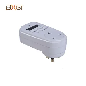 BX-T054-UK Made in China High Precision Controller Electronic Programmable Switch 240v AC Electronic Timer Plug and Socket