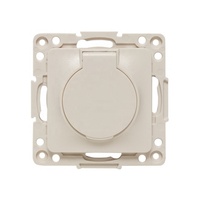 Enchufe de pared EU 16A con mecanismo de cubierta PC y base Max. Voltaje 250V IP44