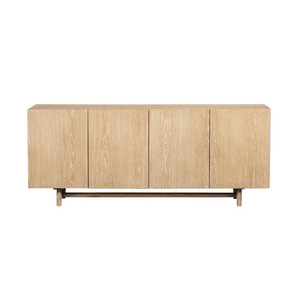 Custom Wood <b>Sideboard</b> Buffet Cabinet with Drawers and Shelves Stylish Storage Solution for Residential and Commercial Use - Product Image 2