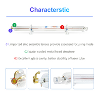 Yongli produsen 80W 100W 130W 140W 150W bagian peralatan Laser tabung Laser CO2