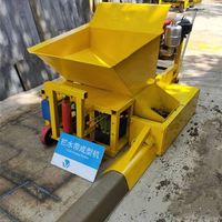 Small Gasoline Concrete Curb Slipform Machine Road Kerb Stone Forming Machine for Highway Drainage Ditch Construction