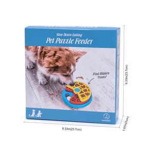 3-Tier Rotating Pet Slow Feeder Bowl Anti-Choking Interactive Puzzle Feeding Bowl for Cats <strong>Dogs</strong> - Product Image 6