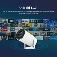 Proyector de Video LCD HTP S66, Directo de Fábrica, Smart WIFI, Full HD 720P, LED, Home Theater, 4K Full HD