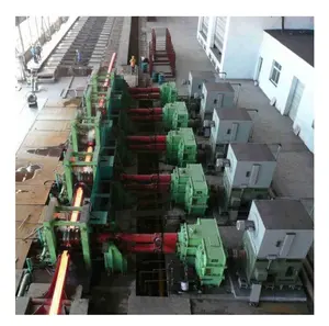 Simple low-cost 0.5-3ton rolling mill production line for reinforcing steel rebar rod deformed bar