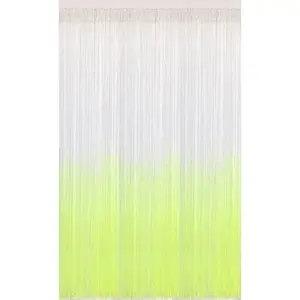 90CM & 200CM Fluorescent Gradient Fringe Rideau Brillant Gland Ligne Chaîne Rideau Fenêtre Chambre Diviseur Décoration