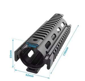 7-дюймовый кронштейн из алюминиевого сплава для направляющей планки, прочный тактический уличный кронштейн с быстрым креплением и системой MOLLE, легкий - Product Image 2